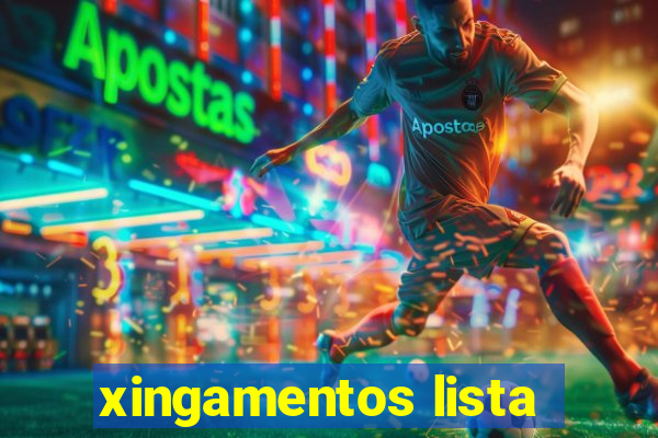 xingamentos lista